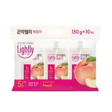 라이틀리 곤약젤리 복숭아, 1.5kg, 1개