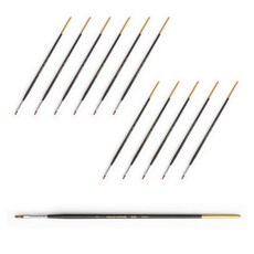 HWAHONG 油和刷848F, 1號, 12個