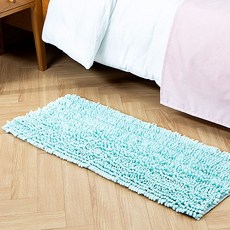 우주리빙 극세사 논슬립 발매트, 1 화사한 민트컬러, 40cm X 100cm