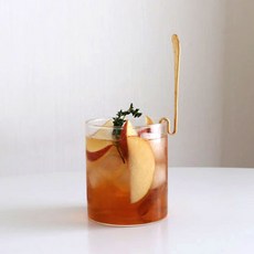 Cozy Table Cafe簡約耐熱寬玻璃 500ml, 單一顏色, 4個