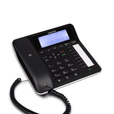 摩托羅拉自動應答座機電話黑色, C7201M(黑色)