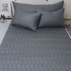 Eroomn Cottonwell 純棉絎縫床墊套, Well炭灰色