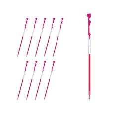 파이롯트 콜레토 리필심 0.5mm LHKRF-10C5, 핑크, 10개