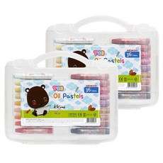 ARTMORE 油性蠟筆, 2入, 36色