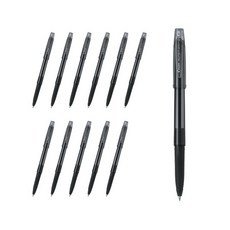 파이롯트 슈퍼그립G 캡식 유성볼펜 0.7mm BPS-GG-F, 블랙, 12개