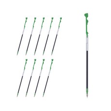 파이롯트 콜레토 리필심 0.4mm LHKRF-10C, 애플그린, 10개