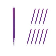 Pilot 百樂 Frixion 魔擦按鍵式專用替芯 0.5mm LFBKRF-12EF, 紫色, 10個