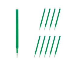 PILOT 百樂 Frixion 按鍵式專用替芯 0.7mm LFBKRF-12F, 綠色, 10個