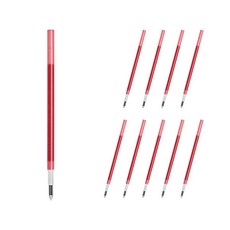 프릭션 다색 슬림펜 전용 리필심 0.38mm LFBTRF12UF, 와인레드, 10개