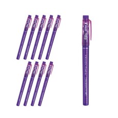 Pilot 百樂 Frixion 魔擦彩色筆 0.45mm SFFL-12F, 紫色, 10個