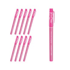 Pilot 百樂 Frixion 魔擦彩色筆 0.45mm SFFL-12F, 粉紅色, 10個
