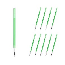 Pilot 百樂 Frixion 魔擦筆 多色超細筆專用替芯 0.38mm LFBTRF12UF, 森林綠, 10個