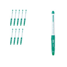 百樂 Frixion Color 可擦式水性筆 0.6mm SFC-10M, 綠色, 10個