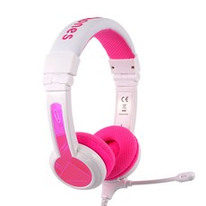 Onanoff Buddy Phone School Plus 兒童聽力保護語言耳機, BP-SCHOOLP-PINK, 粉色的