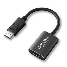 GenderMaster Displayport to HDMI 主動式轉換器 4K 60Hz, GM100