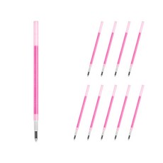 프릭션 다색 슬림펜 전용 리필심 0.38mm LFBTRF12UF, 핑크, 10개