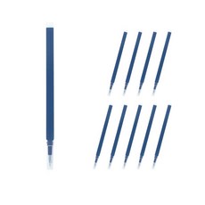 Pilot 百樂 Frixion 魔擦按鍵式專用替芯 0.5mm LFBKRF-12EF, 藍黑色, 10個