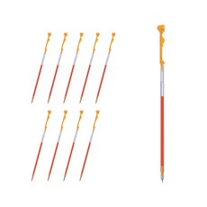 파이롯트 콜레토 리필심 0.4mm LHKRF-10C, 아프리콧오렌지, 10개