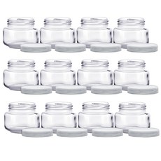 MIRKOREA PP蓋 W 果醬瓶 矮款 250 SG190, 190ml, 12個