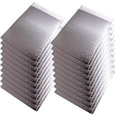 自黏式鋁箔保冷袋, 20個