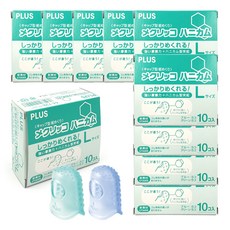 플러스 손가락 골무 하니컴 L, KM-403H, 10세트