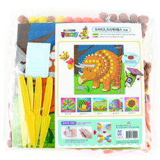 PLAYCORN 玉米黏土組, 三角龍, 1套