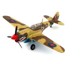 레프리카 키티호크 전투기 112 중대 RAF 1944 HM412004 1/72 P-40N, 혼합색상, 1개