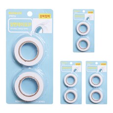 ABM雙面膠帶 2*100cm 2入, S-8182款, 8捲