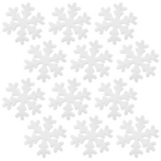 LIVINGDA 玻璃黏貼用凝膠貼 直徑14cm, 白色, 4套