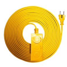 安全延長線 3插 TLM-216A, 10m, 1個