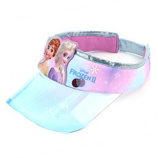 FROZEN 迪士尼冰雪奇緣2印花孩童紫外線防曬帽 FR0173 薰衣草色