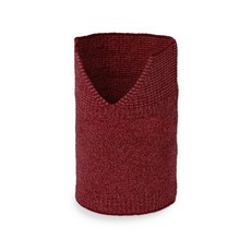 Ariche V領圍脖, 酒紅色, 1個