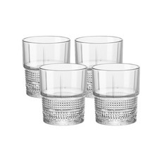 Bormioli ROCCO Novecento Underlock 370ml 4p, 1套