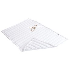 PRIELLE Milk嬰兒棉質緩衝薄墊, 白色, 1入