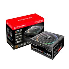 써멀테이크 스마트 프로 RGB 650W 브론즈 풀 모듈러 ATX, SPR-650AH3FSB-R