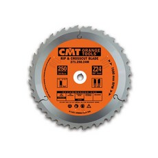 CMT 목재용 톱날 자르기 켜기 겸용 250mm, 271.250.42M, 1개