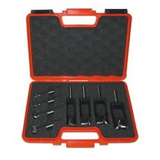 CMT 보링 및 플러그커터 공구 세트 500.001.08, 보링비트 4종 + 플러그커터 4종, 1세트