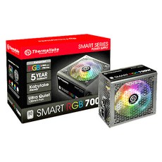 thermaltake Smart RGB 700W 標準 ATX SPR-700AH2NK-2