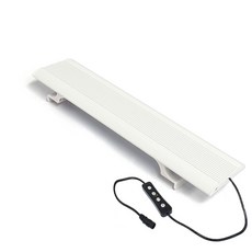 Aquatera水族箱鋁製亮度調節LED照明+燈罩+變壓器 白色 SH450, 1套