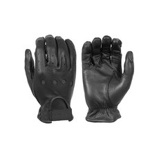 Damascus Gear優質皮革駕駛手套 L, 黑色的, 1套