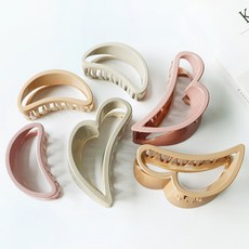 線條造型鯊魚夾 6款組