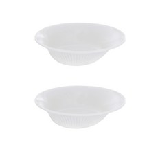 ZICCO 아이스크림 빙수볼 M2555, 화이트, 2개