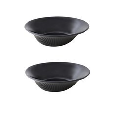 ZICCO 아이스크림 빙수볼 M2555, 블랙, 2개