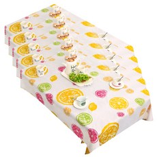 PEVA質感印花桌布 Type 2 137*152cm, 1件, 5個