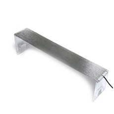 康福水族箱鋁製LED亮度控制水草燈AG-600A 23W 銀色, 1個