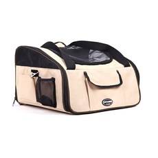 寵物車用汽車座椅 XM137, 1個, 淺褐色的