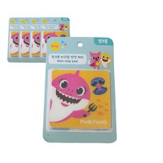 LIPACO 碰碰狐鯊魚寶寶安全防滑貼5入組, 鯊魚媽媽款 黃色, 5組