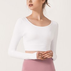 I Love Fit女款後背交叉墊運動上衣