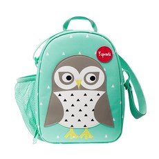 3 sprouts 保溫保冷便當袋, 貓頭鷹款