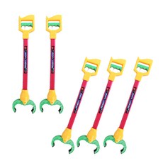 IK 機器人夾鉗手臂玩具 5入, 綠色 粉色